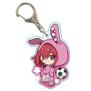 ぷかっしゅアクリルキーホルダー ブルーロック 千切豹馬 (キャラクターグッズ)
