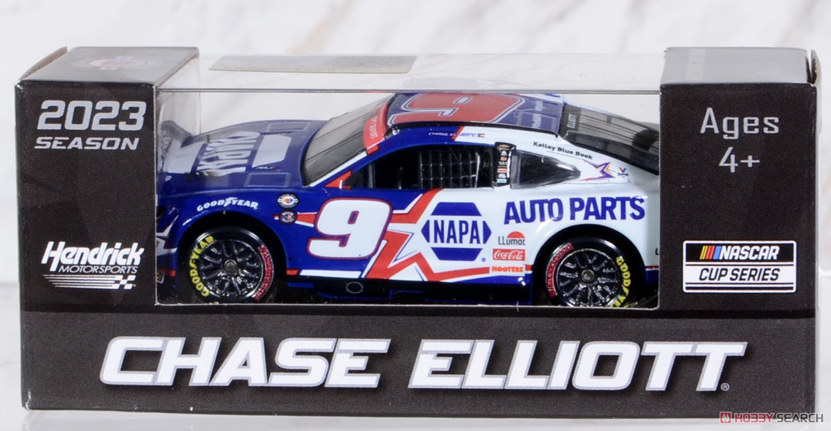 `Chase Elliott` #9 Napa Patriotic Chevrolet Camaro NASCAR 2023 (Diecast Car) Package1