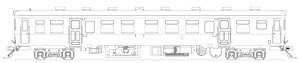 [価格未定] 16番(HO) キハ20-0 バス窓 車体キット (組み立てキット) (鉄道模型)