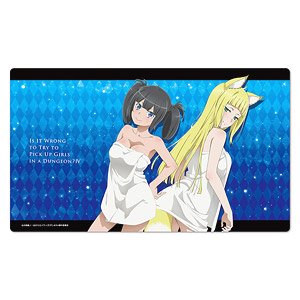 Is It Wrong to Try to Pick Up Girls in a Dungeon? IV Character Rubber Mat A [Hestia & Haruhime] (Anime Toy)