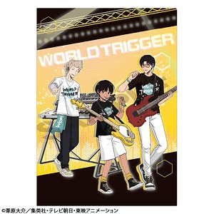 ワールドトリガー シングルクリアファイル イエロー バンド第2弾 (キャラクターグッズ)