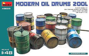Modern Oil Drums 200L (Plastic model)