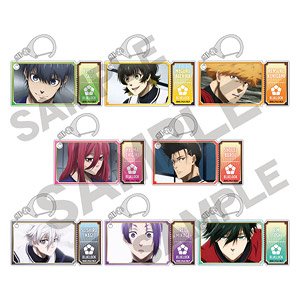 ブルーロック トレーディングアクリルキーホルダー (8個セット) (キャラクターグッズ)