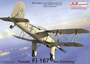 Fi 167 `Are Coming` (Plastic model)