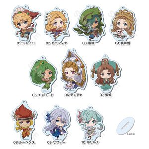 【聖剣伝説 Legend of Mana -The Teardrop Crystal-】 まるっとスタンドキーホルダー 01 (10個セット) (キャラクターグッズ)