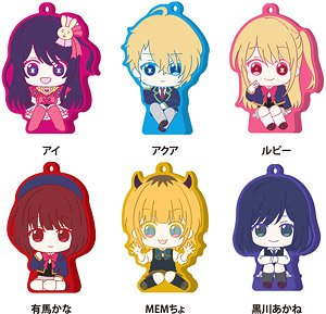 推しの子 おすわりラバースタンド (6個セット) (キャラクターグッズ)
