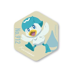 Pokemon Honey-Comb Acrylic Magnet (Quaxly) (Anime Toy)