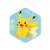 Pokemon Honey-Comb Acrylic Magnet (Pikachu) (Anime Toy) Item picture1