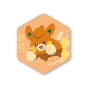 Pokemon Honey-Comb Acrylic Magnet (Pawmi) (Anime Toy)