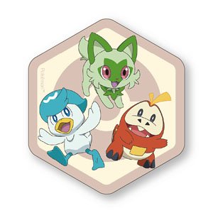 ポケットモンスター ハニカムアクリルマグネット BIG (ニャオハ&ホゲータ&クワッス) (キャラクターグッズ)