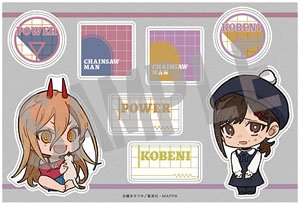 チェンソーマン ステッカー パワー&コベニ Holiday ver. (キャラクターグッズ)