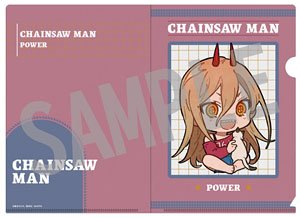 Chainsaw Man A5 Clear File Power Holiday Ver. (Anime Toy)