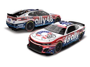`アレックス・ボウマン` #48 ALLY PATRIOTIC シボレー カマロ NASCAR 2023 (ミニカー)