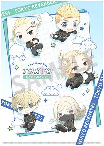 東京リベンジャーズ A4シングルクリアファイル ブルー おっこち (キャラクターグッズ)