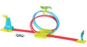 Hot Wheels Neon Speeders Laser Stunt Play set (Toy)