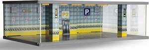 Assembly Type Diorama Car Parking P2 Yellow Floor (Case, Cover)