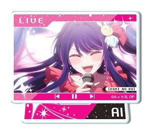 TV Animation [Oshi no Ko] Mini Acrylic Stand Design 04 (Ai/D) (Anime Toy)