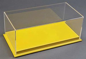 Mulhouse Raised Leather Base(Thick / Yellow)&Acrylic Case (Case, Cover)