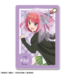 五等分の花嫁∽ レザーパスケース デザイン04 (中野二乃/B) (キャラクターグッズ)
