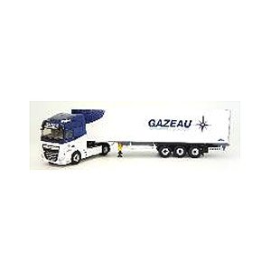 DAF XF MY 2017 スペース キャブ セミトレーラー GAZEAU (ミニカー)