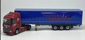 メルセデス アクトロス 5 トートライナー DELMOTTE (ミニカー)