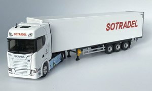 スカニア S410 トレーラー SOTRADEL (ミニカー)