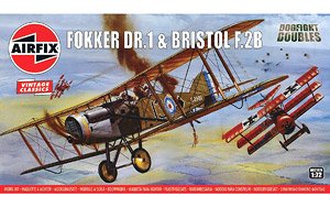 Fokker DR.1 & Bristol F.2B Dogfight Double (Plastic model)