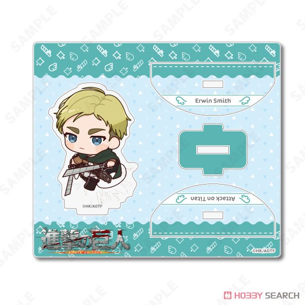 Attack on Titan Yuratsun Acrylic Stand [Dekopachi!] 8. Erwin Smith (Anime Toy) Item picture2