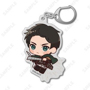 進撃の巨人 アクリルキーホルダー［でこぱちっ！］1.エレン・イェーガー (キャラクターグッズ)