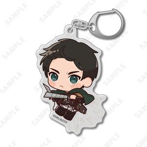 Attack on Titan Acrylic Key Ring [Dekopachi!] 1. Eren Yeager (Anime Toy)