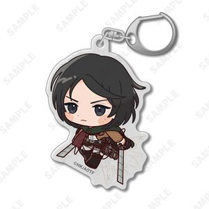 Attack on Titan Acrylic Key Ring [Dekopachi!] 2. Mikasa Ackerman (Anime Toy)