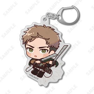 進撃の巨人 アクリルキーホルダー［でこぱちっ！］4.ジャン・キルシュタイン (キャラクターグッズ)