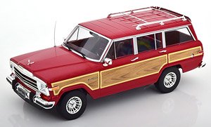 Jeep Grand Wagoneer 1989 red (ミニカー)