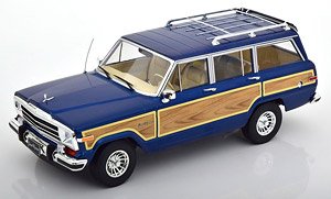 Jeep Grand Wagoneer 1989 bluemetallic (ミニカー)