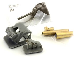152mm ML-20 Barrel w/Bantlet for Soviet ISU-152 (Plastic model)