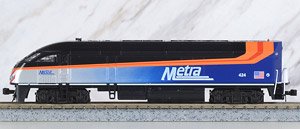 MP36PH Chicago Metra #424 (Model Train)
