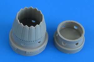 F-35A Lightning II Exhaust Nozzle - Closed Position (for Tamiya) (Plastic model)