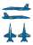 USN F/A-18C Hornet Blue Angels (Plastic model) Other picture2