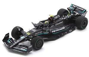Mercedes-AMG Petronas F1 W14 E Performance No.44 4th Monaco GP 2023 Lewis Hamilton (ミニカー)