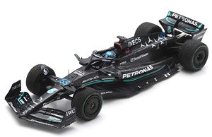 Mercedes-AMG Petronas F1 W14 E Performance No.63 Mercedes-AMG Petronas Formula One Team 5th Monaco GP 2023 George Russell (Diecast Car)