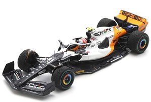 McLaren MCL60 No.4 McLaren 9th Monaco GP 2023 Lando Norris (ミニカー)