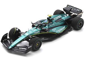 Aston Martin AMR23 No.14 Aston Martin Aramco Cognizant F1 Team 2nd Monaco GP 2023 Fernando Alonso (Diecast Car)