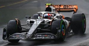 McLaren MCL60 No.4 McLaren 9th Monaco GP 2023 Lando Norris (ミニカー)