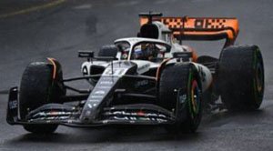 McLaren MCL60 No.81 McLaren 10th Monaco GP 2023 Oscar Piastri (ミニカー)