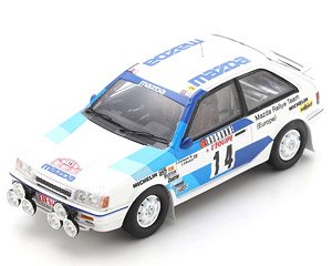 Mazda 323 No.14 Mazda Rally Team Europe Rally Monte Carlo 1986 I.Carlsson - J-O.Bohlin (ミニカー)