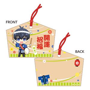 ブルーロック×神田明神 絵馬風ストラップ 潔世一 (キャラクターグッズ)