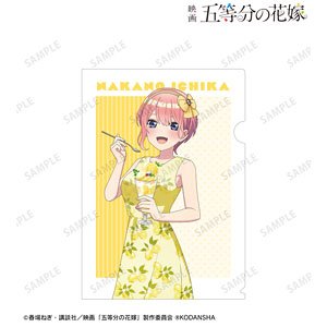 映画『五等分の花嫁』 描き下ろしイラスト 中野一花 フルーツワンピースver. クリアファイル (キャラクターグッズ)
