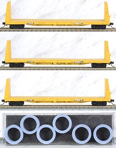 983 00 216 (N) フラットカー TTX(TTPX) 3両入 大形ケーブルリール付 (811062, 811085, 811133) (3両セット) ★外国形モデル (鉄道模型)