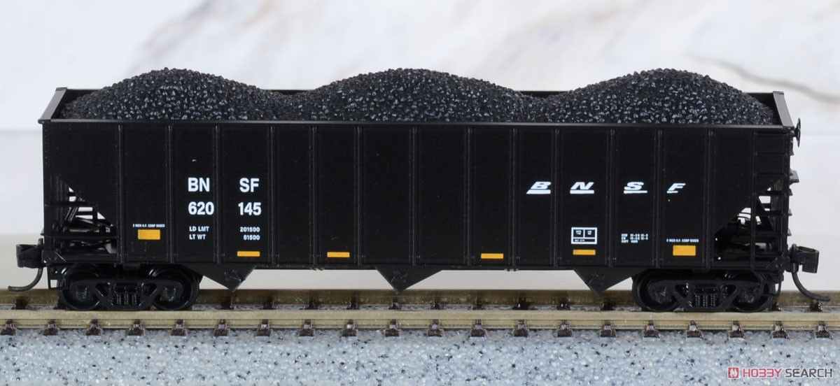 983 00 826 (N) Open Hopper BNSF 8-Pack (#619994, 620039, 620112, 620072, 620089, 620101, 620145, 620153) (8-Car Set) (Model Train) 商品画像10