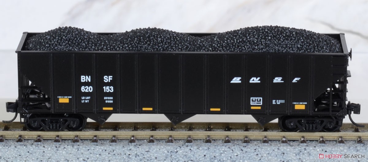 983 00 826 (N) Open Hopper BNSF 8-Pack (#619994, 620039, 620112, 620072, 620089, 620101, 620145, 620153) (8-Car Set) (Model Train) 商品画像11